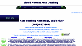 What Liquidmomentdetailing.net website looked like in 2019 (4 years ago)
