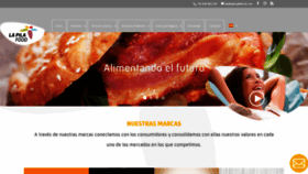 What Lapilafood.com website looked like in 2019 (4 years ago)