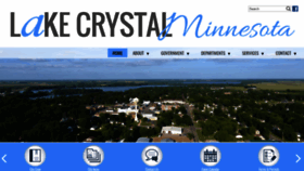What Lakecrystalmn.org website looked like in 2019 (4 years ago)