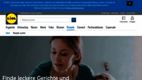What Lidl-kochen.de website looked like in 2019 (4 years ago)