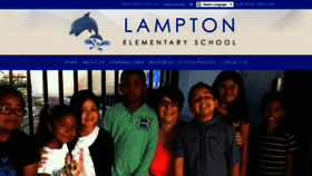What Lamptonschool.org website looked like in 2019 (4 years ago)