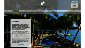 What Lachevrerie-resorts.com website looked like in 2019 (4 years ago)