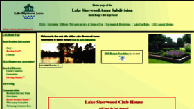 What Lakesherwoodacres.com website looked like in 2019 (4 years ago)
