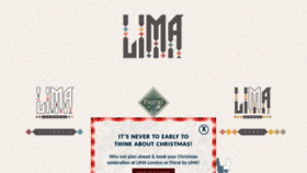 What Limalondon.com website looked like in 2019 (4 years ago)