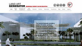What Landartgenerator.org website looked like in 2019 (4 years ago)