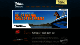 What Laketoysboatclub.com website looked like in 2019 (4 years ago)