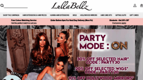 What Lullabellz.com website looked like in 2019 (4 years ago)