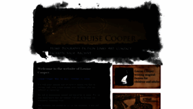 What Louisecooper.com website looked like in 2019 (4 years ago)