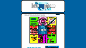 What Lovemyphone.com website looked like in 2019 (4 years ago)