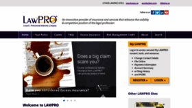 What Lawpro.ca website looked like in 2019 (4 years ago)