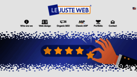 What Lejusteweb.com website looked like in 2019 (4 years ago)