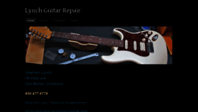 What Lynchguitars.org website looked like in 2019 (4 years ago)
