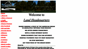 What Landheadquarters.net website looked like in 2019 (4 years ago)