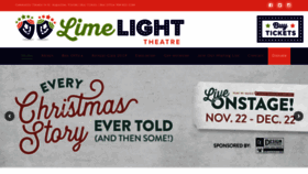 What Limelight-theatre.org website looked like in 2019 (4 years ago)