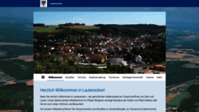What Lauterecken.de website looked like in 2019 (4 years ago)