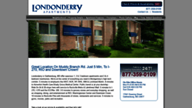What Londonderryapartments.net website looked like in 2019 (4 years ago)