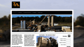 What Laurel-asphalt.com website looked like in 2019 (4 years ago)