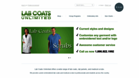 What Labcoatsunlimited.com website looked like in 2019 (4 years ago)