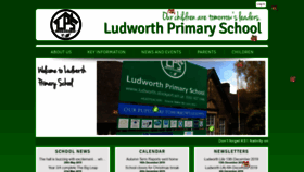 What Ludworth.org.uk website looked like in 2019 (4 years ago)