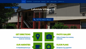 What Lakesidevillage.apartments website looked like in 2019 (4 years ago)