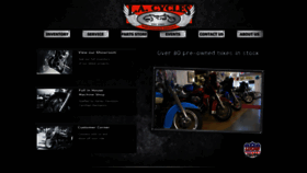 What Lacycles.com website looked like in 2019 (4 years ago)