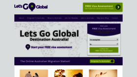 What Letsgo-global.com website looked like in 2019 (4 years ago)