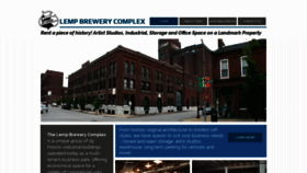 What Lempbrewerycomplex.com website looked like in 2019 (4 years ago)