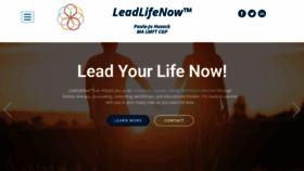 What Leadlifenow.com website looked like in 2019 (4 years ago)