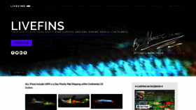 What Livefins.com website looked like in 2019 (4 years ago)