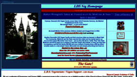 What Ldsveg.org website looked like in 2019 (4 years ago)