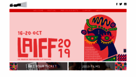 What La-iff.org website looked like in 2019 (4 years ago)