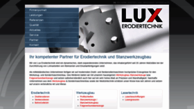 What Lux-erodiertechnik.de website looked like in 2019 (4 years ago)
