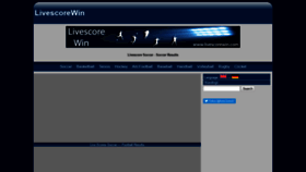 What Livescorewin.com website looked like in 2019 (4 years ago)