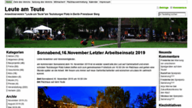 What Leute-am-teute.de website looked like in 2019 (4 years ago)