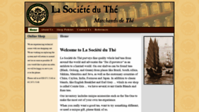 What La-societe-du-the.com website looked like in 2019 (4 years ago)