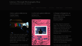 What Literacythroughphotography.wordpress.com website looked like in 2019 (4 years ago)