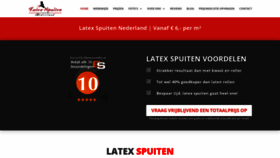What Latexspuitennederland.nl website looked like in 2019 (4 years ago)