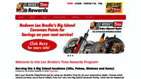 What Lexbrodiestirerewards.com website looked like in 2019 (4 years ago)
