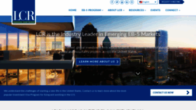 What Lcrcapital.com website looked like in 2019 (4 years ago)
