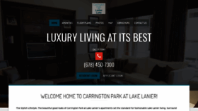 What Livewellcarringtonpark.com website looked like in 2019 (4 years ago)