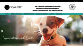 What Loveyourpets.com website looked like in 2019 (4 years ago)