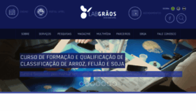 What Labgraos.com.br website looked like in 2019 (4 years ago)