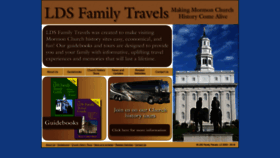 What Ldsfamilytravel.com website looked like in 2019 (4 years ago)