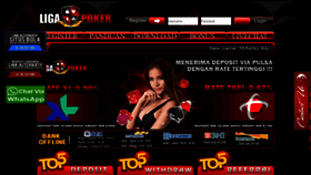 What Ligapoker.com website looked like in 2019 (4 years ago)