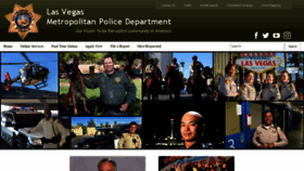 What Lvmpd.com website looked like in 2019 (4 years ago)