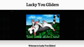 What Luckyyougliders.com website looked like in 2019 (4 years ago)