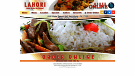 What Lahorikababgrill.com website looked like in 2019 (4 years ago)