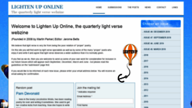 What Lightenup-online.co.uk website looked like in 2019 (4 years ago)