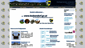 What Leobendorf.gv.at website looked like in 2019 (4 years ago)