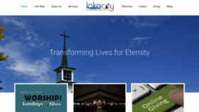 What Lakecitycrc.org website looked like in 2019 (4 years ago)